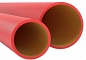 Двустенная труба ПНД жесткая для кабельной канализации D200мм, SN6, бухта 6м, красный